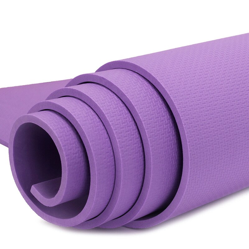 Yoga Mat - 173x60cm - 6mm Thick EVA Foam - Non-Slip - Indoor Exercise Fitness Pilates Pad