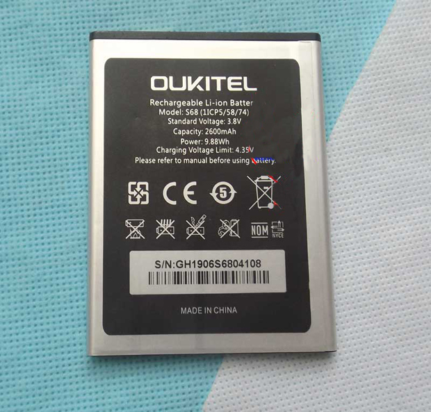 Oukite C16 Pro Telefoon Batterij 2600Mah/3800Mah 3.8V Voor Oukitel C16 Pro 5.71 ''Android 9.0 19:9 MT6761P 3Gb 32Gb Smartphone