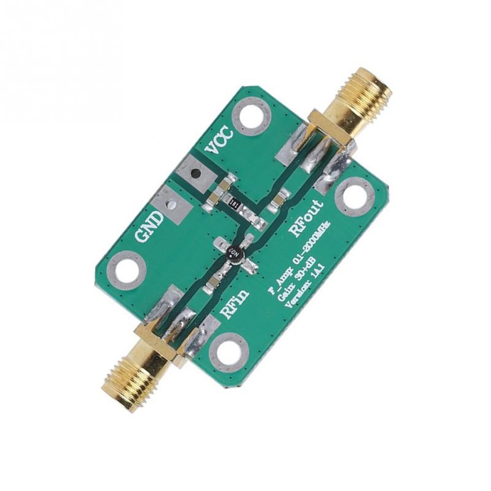 RF broadband amplifier low noise amplifier 0.1-2000MHz gain 30dB Wide frequency range Increase communication distance