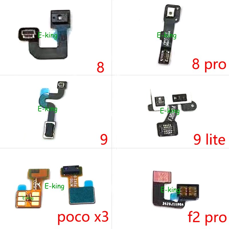 Sensor de luz ambiental de proximidad, Cable flexible para Xiaomi Mi 8 9 10 10T 11 F2 Pro Lite Poco X3