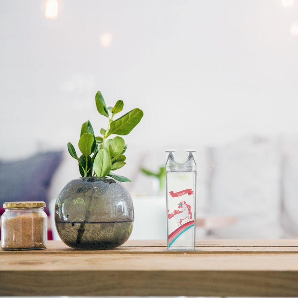 1pc Travel Water Cup Beverage Mug Lovely Container Drink Bottle: Assorted Color-2