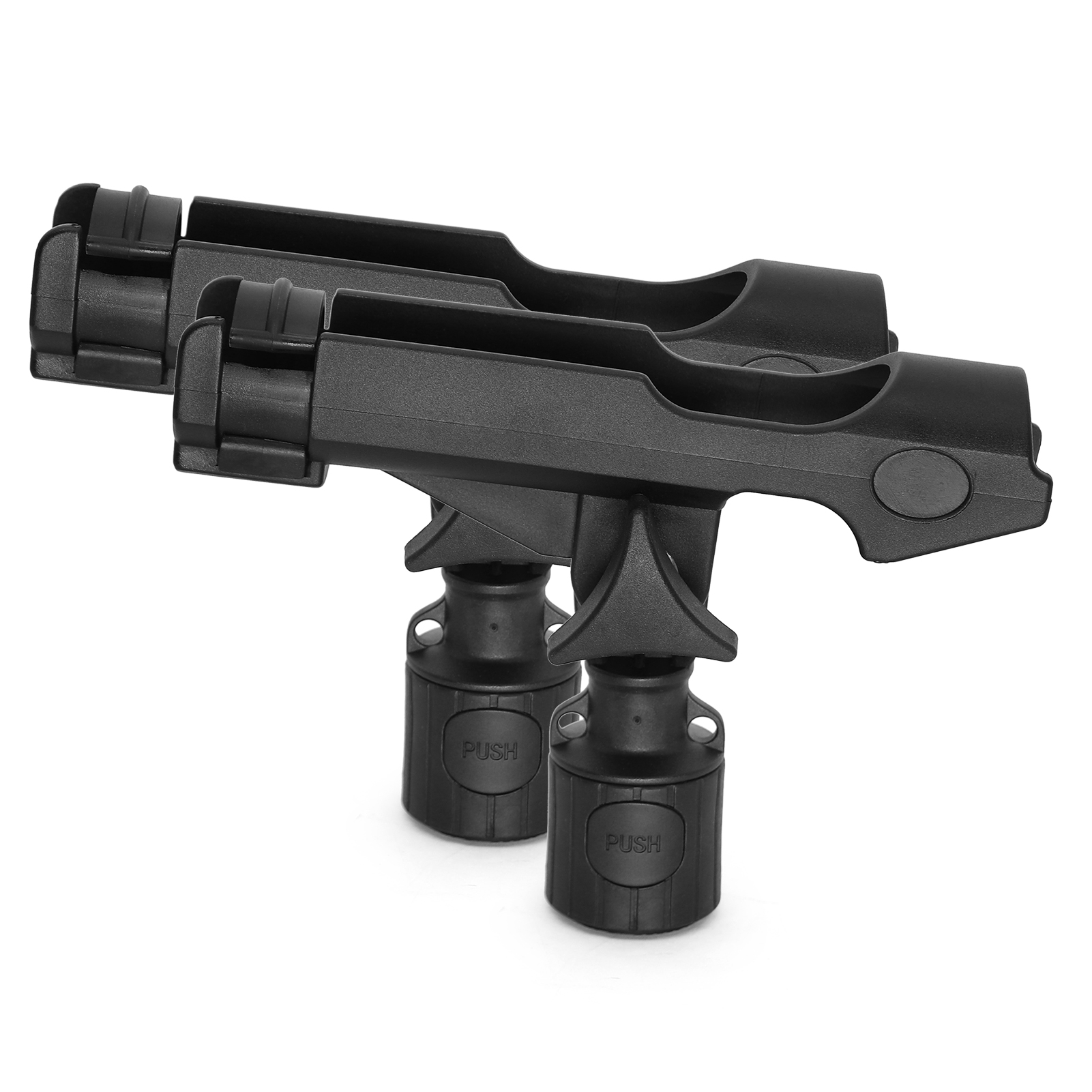 Fishing Rod Holder Adjustable Fishing Pole Holder for Most Kayak Rail Tracks Kayak Inflatable Boat Fishing Tackle Kit Accessory