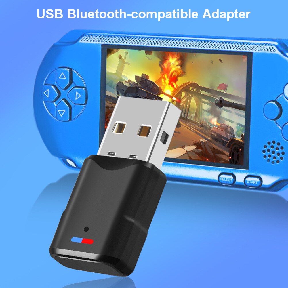 USB Bluetooth 5.0 Transmitter Audio Adapter For Airpods Computer PC PS5 Nintendo Switch Bluetooth Adapter TV Mode BT90 Adapter
