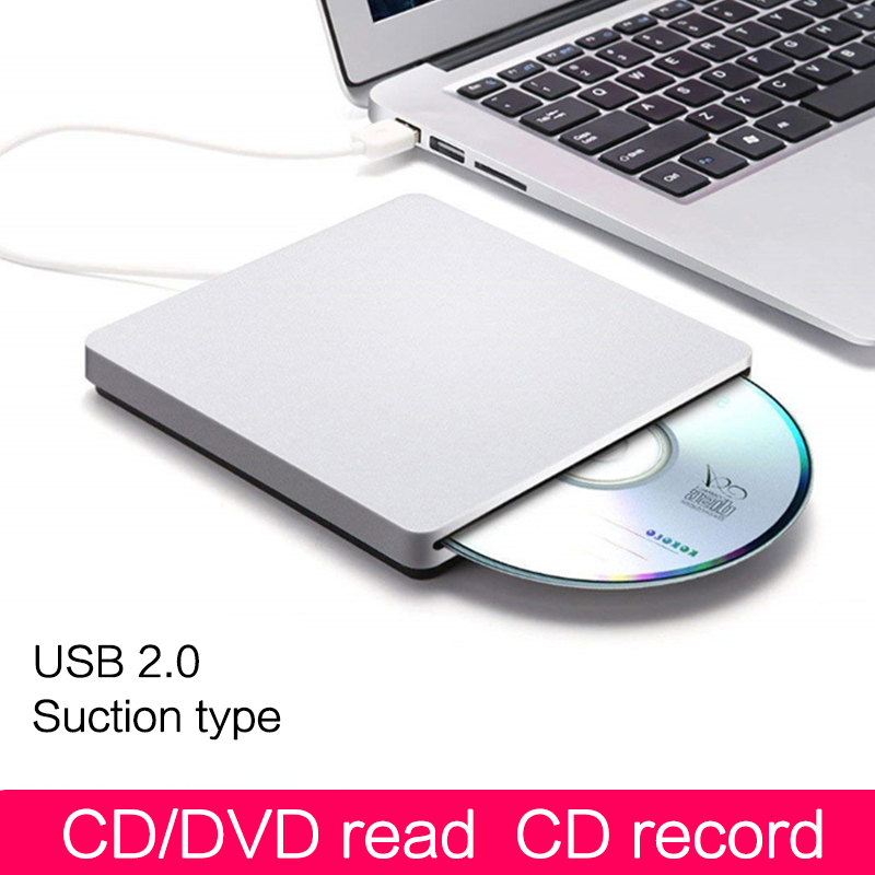 Lecteur optique externe Slim USB type-c RW pour CD, DVD, enregistreur, graveur pour ordinateur de bureau, portable, Mac: C