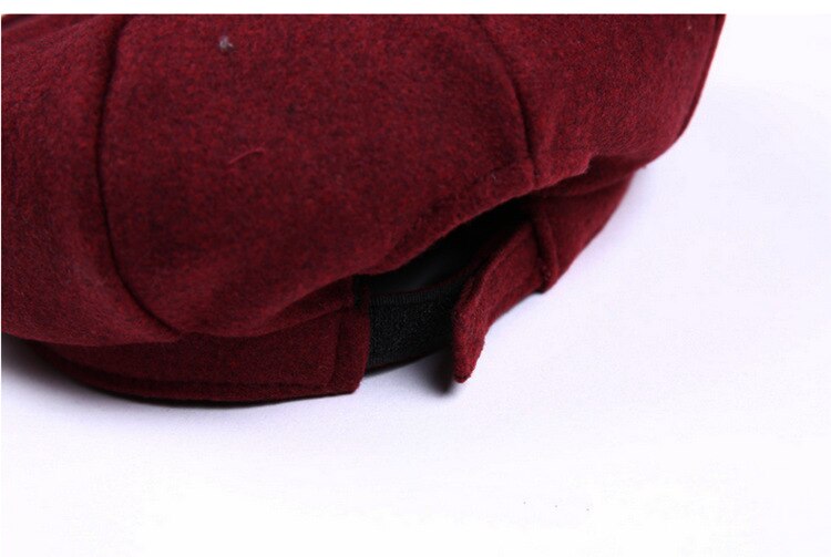 Enfant bébé béret chapeau pour garçons filles enfants gavroche Casquette plate Casquette printemps automne solide rouge noir gris 2-6Y