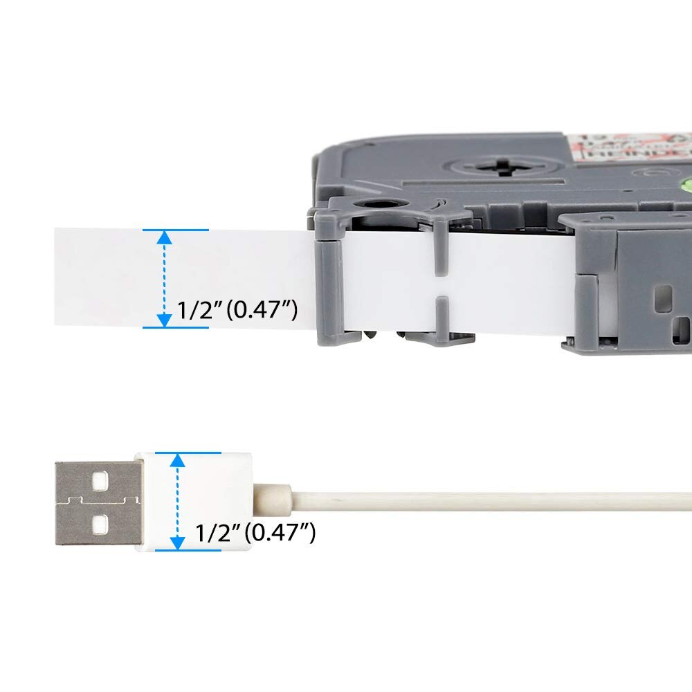 Fimax 31 Colors tze231 Tze-131 Pattern Tapes 12mm Compatible for Brother P-touch Printer tze tape Tze-231 label Ribbons