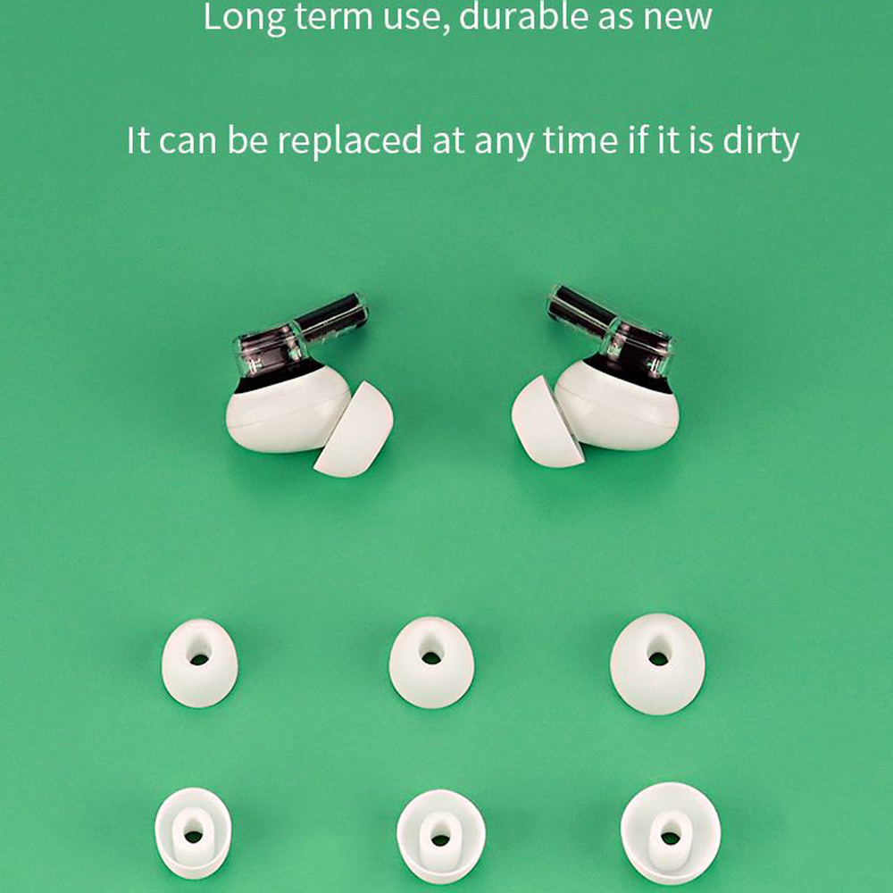 6 Stuks Siliconen Oordopjes voor CMF door Niets Buds Pro 2 Oordopjes Oordopjes Buds Pro 2 Tips Hoofdtelefoon Oordopjes