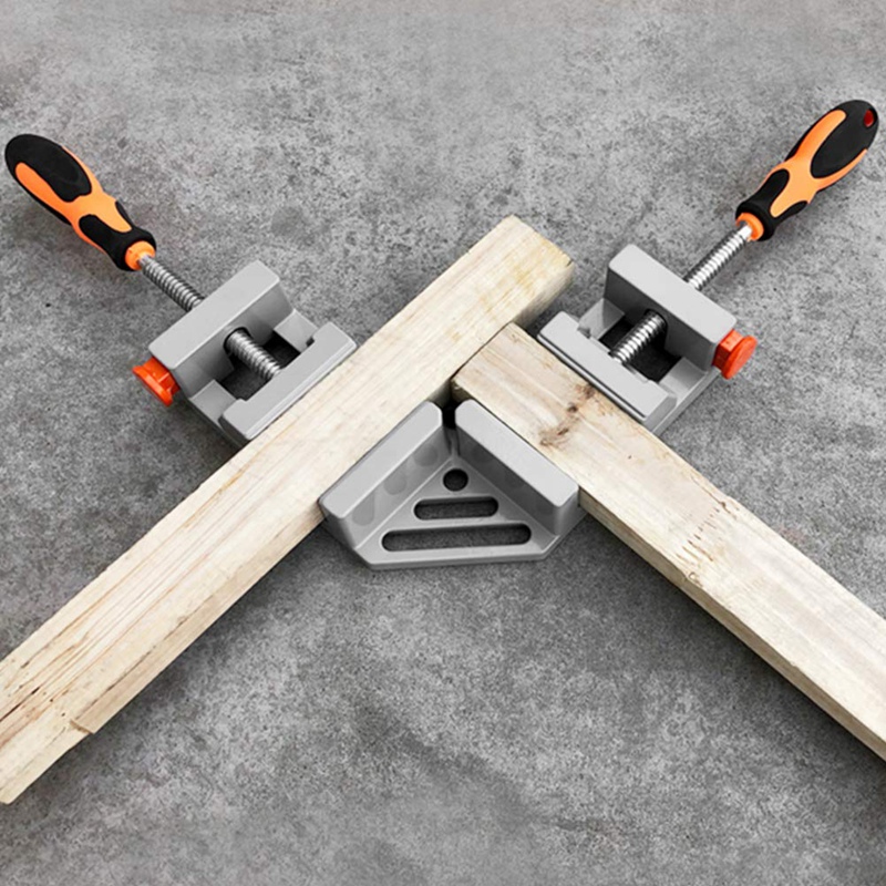 Dubbel Handvat Hoek Klem, 90 Graden Quick Release Hoek Klem Voor Lassen, Hout Werken, Foto Framing