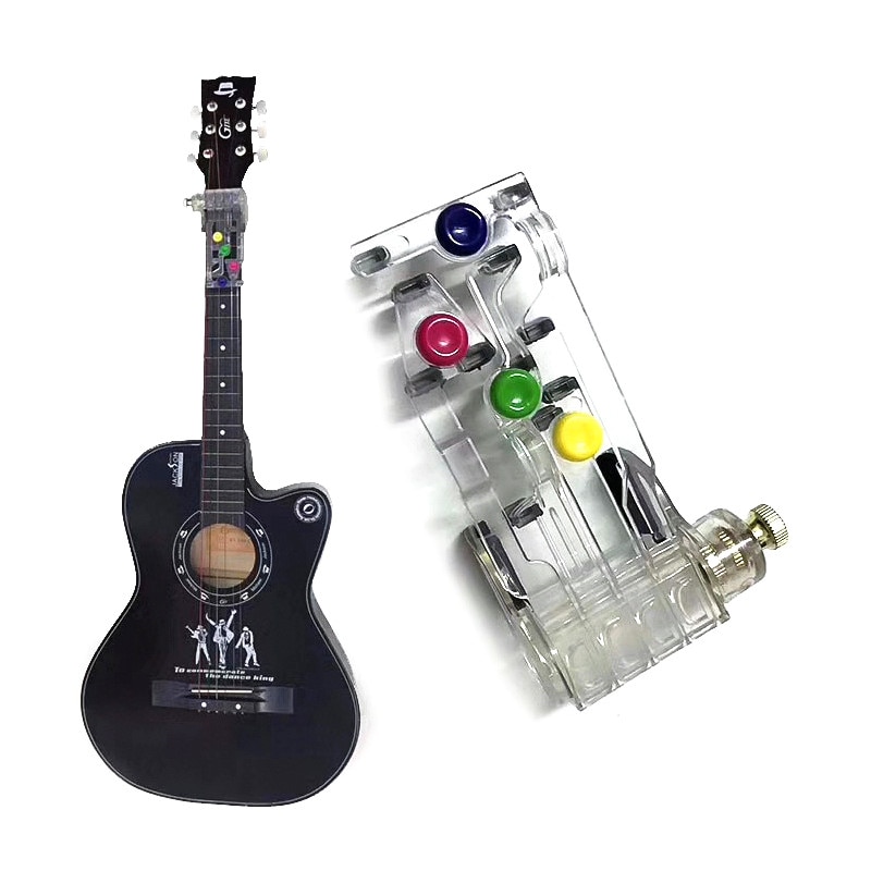 Guitar Learning System Teaching Aid Accessories Newbie Acoustic Guitar Chord Buddy Teaching Aid Guitar Tool for Guitar Learning