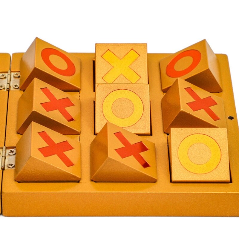 Board Games Tic Tac Toe Fun Family Games to Play in Box Strategy Board Games for Families to Challenge Brain Games