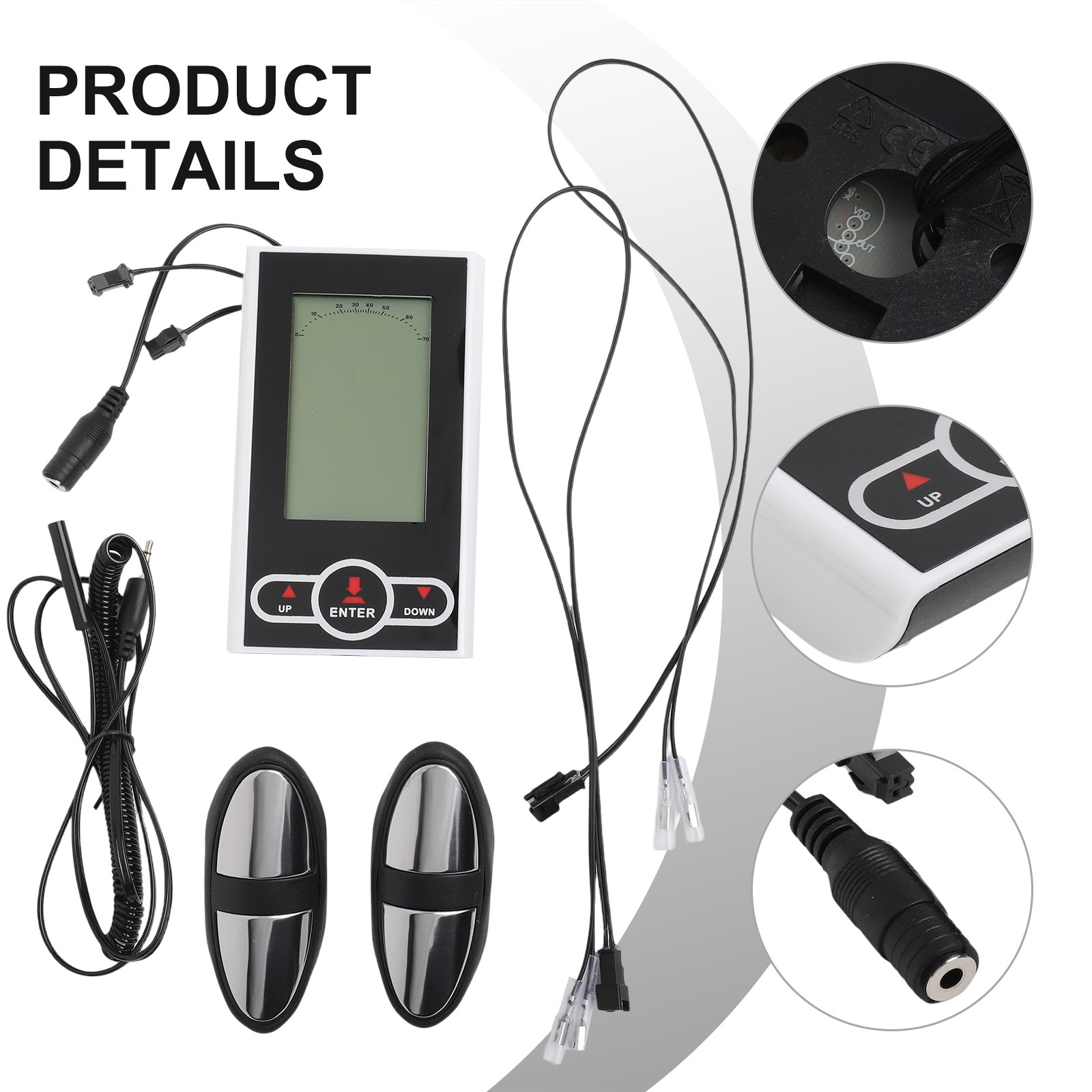 Calorie Counter Exercise Bike Monitor For Personal Fitness Tracking Total Mileage Measurement Fitness Bike Speedometer Display