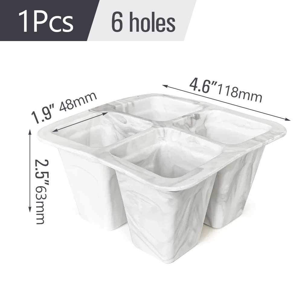 Plantes d'intérieur en silicone pour jardin, cadres de plantes, démarrage de l'escalade, pots de pépinière de semis, conteneur de propagation, boîte de culture de germination, 4 cellules, 6/12 cellules: vert clair