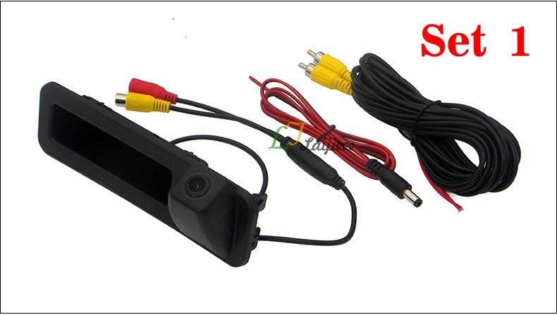 For BMW 1 Series F40 F52 / 3 Series G20 / X1 F48 After Reverse Camera / Car Trunk Handle Rear View Backup Parking Camera: Set 1