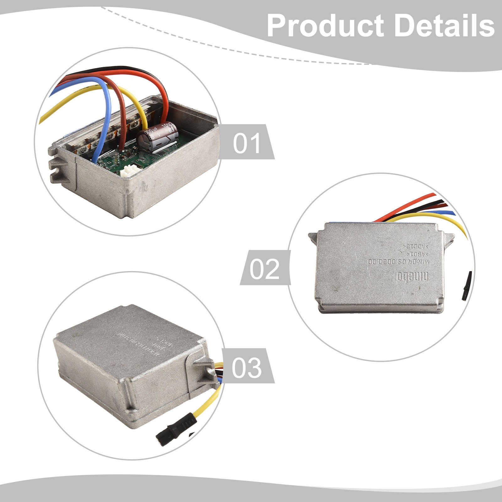 Metal Controller Board Controller Motherboard Main Board Controller About 10*7*3cm About 290g As Shown Metal Motherboard