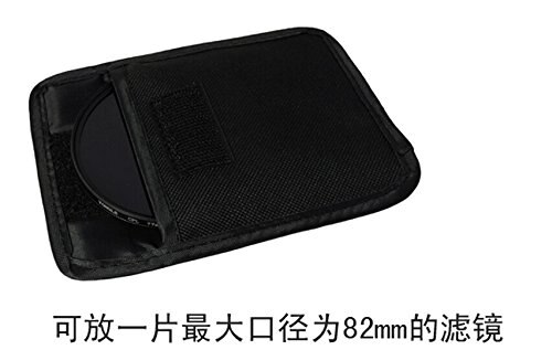 F13495 respectivamente a prueba de golpes a prueba de agua 1 de bolsillo de bolsa de almacenamiento caso bolsa cuadrado UV CPL de filtros de la lente + FS