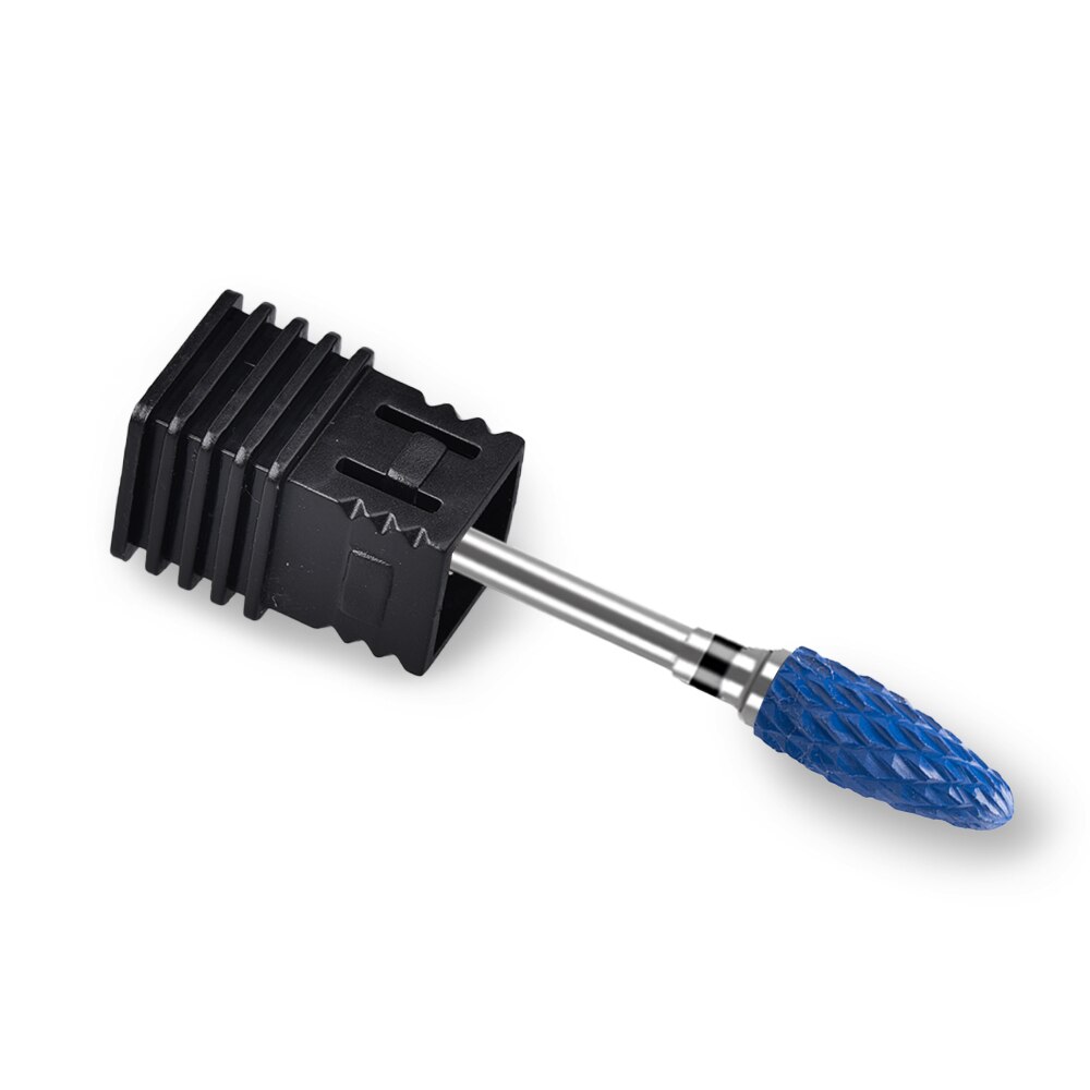 Bleu typhon céramique clou foret rotatif fraise à ongles manucure pédicure perceuse Machine accessoire: XC