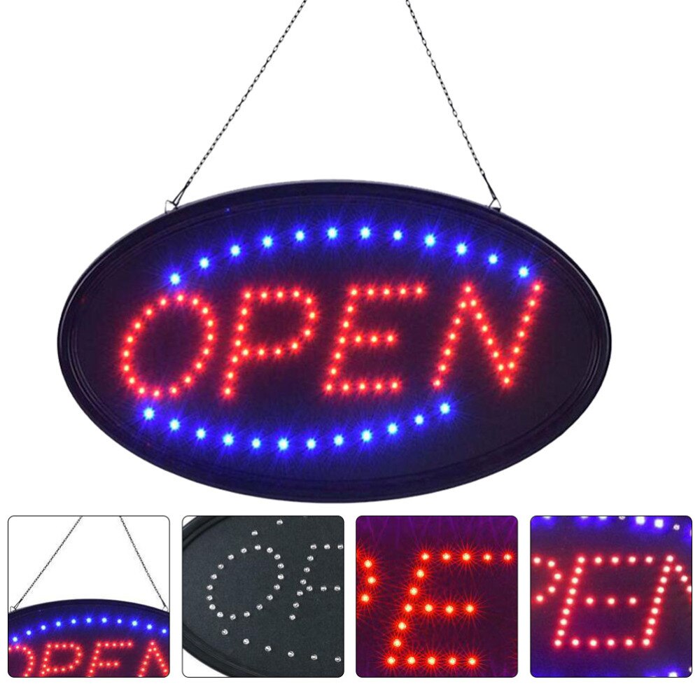 LED Open Sign Practical Durable Useful LED Business Open Sign LED Sign Board Electric Display Sign