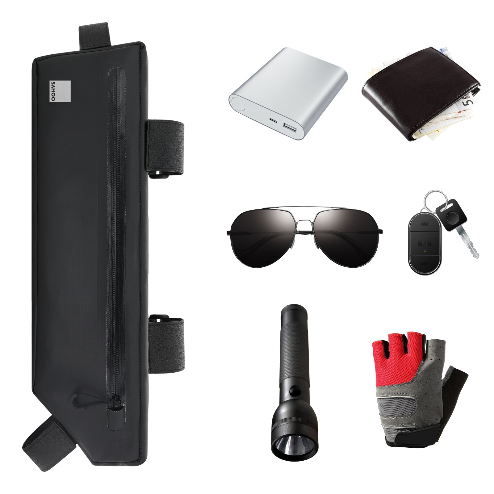 Bike Frame Bag Waterdichte Fiets Driehoek Tas Fiets Onder Buis Bag Voorframe Tas Grote Capaciteit Mtb Racefiets pouch