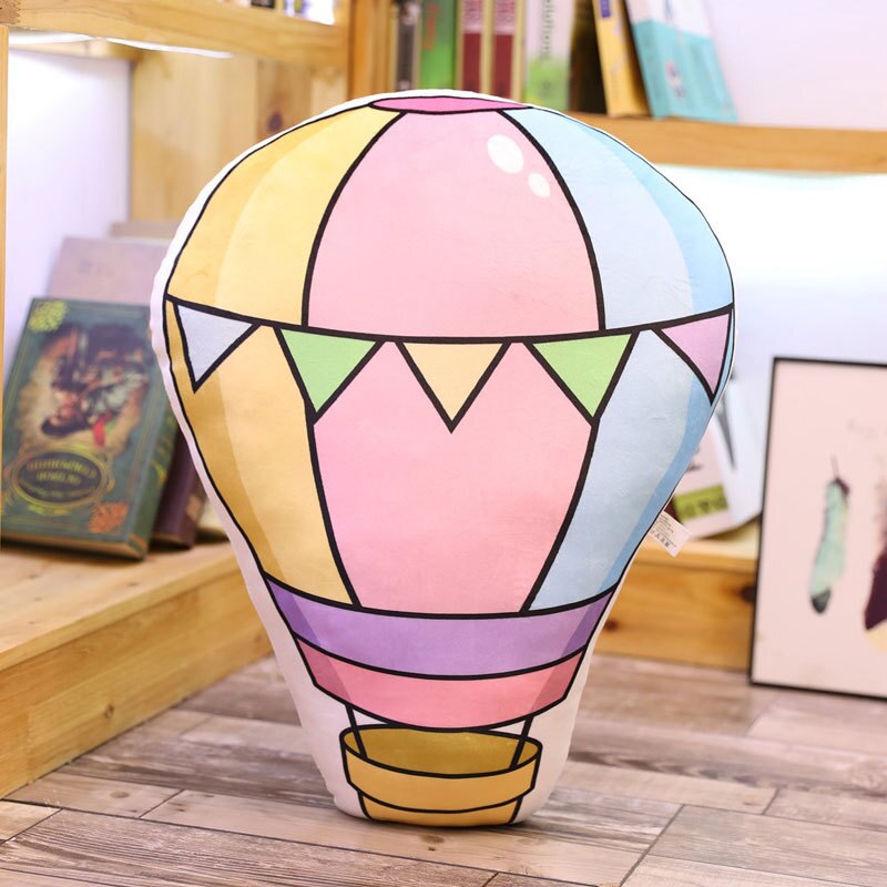 Nordic Sierkussen Body Zachte Sofa Kussen Kleurrijke Bruiloft Bed Kinderkamer Decoratieve Kussens Star Moon Cloud Zon Vorm Kussen: balloon