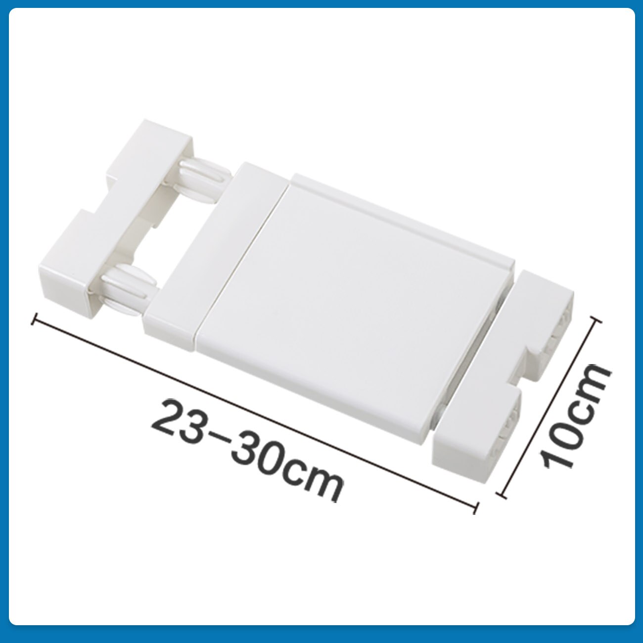 Adjustable Closet Shelf Wardrobe Storage Rack Closet Organizer Shelf Dividers Cabinets Layered Partition Home Storage Shelves: W10 L20-30