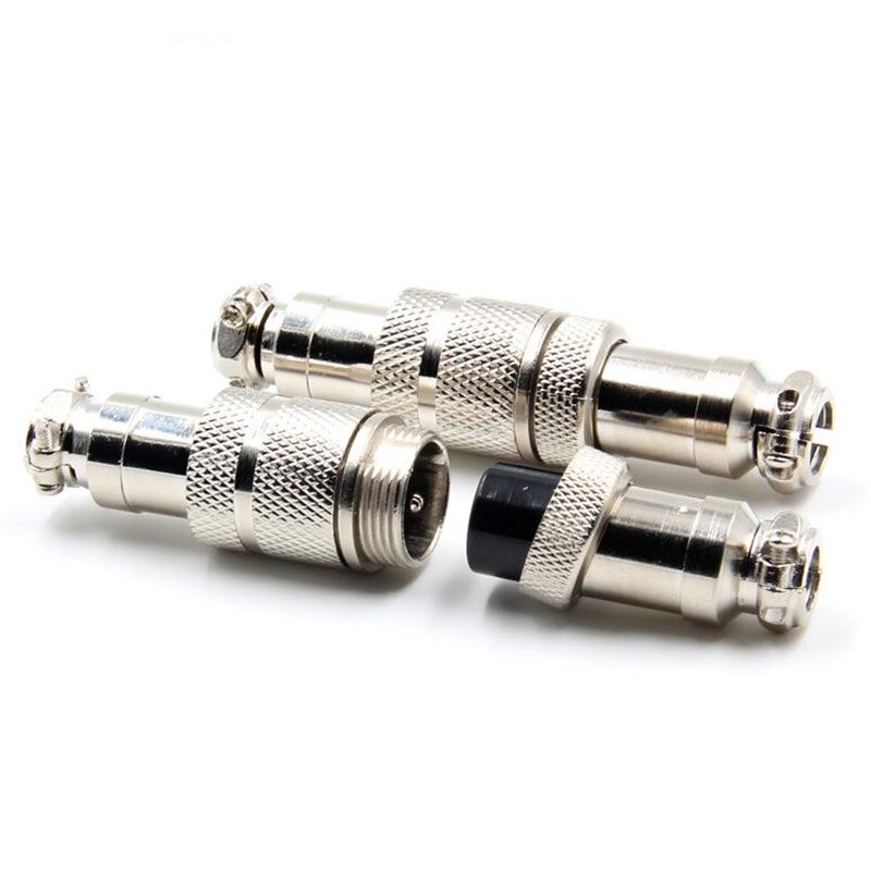 1set GX16 aviación conector de acoplamiento hembra y Mele 2pin 3pin 4pin 5pin 6pin 7pin 8pin Circular conector de tope