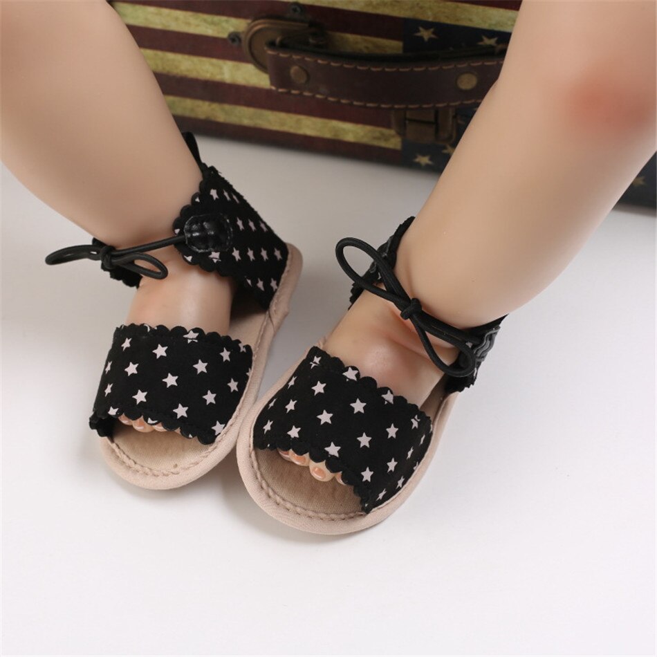 Warmom estate 0-1 anni scarpe da bambino femminili tubo basso traspirante antiscivolo suola morbida sandali neonati scarpe da bambino