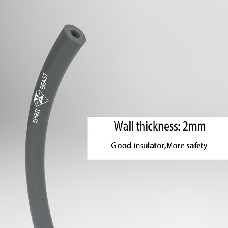 Motorcycle Fuel Gear Rubber 1m 100cm Oil Tube Pipeline Hose Enviromental Vitta Functional 5mm to 8.5mm Reinforced Petrol Oil