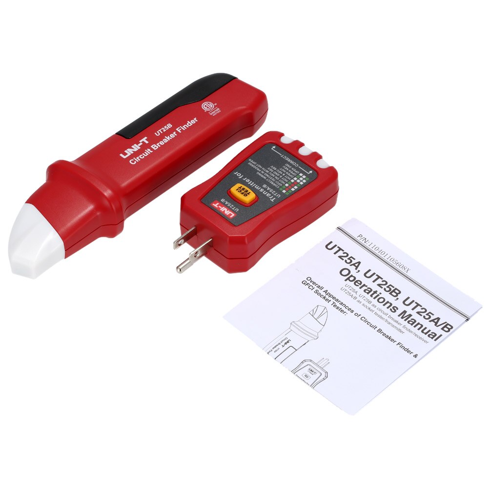 Uni-T UT25A UT25A/B Automatische Stroomonderbreker Finder Socket Tester Met Leds Indicator