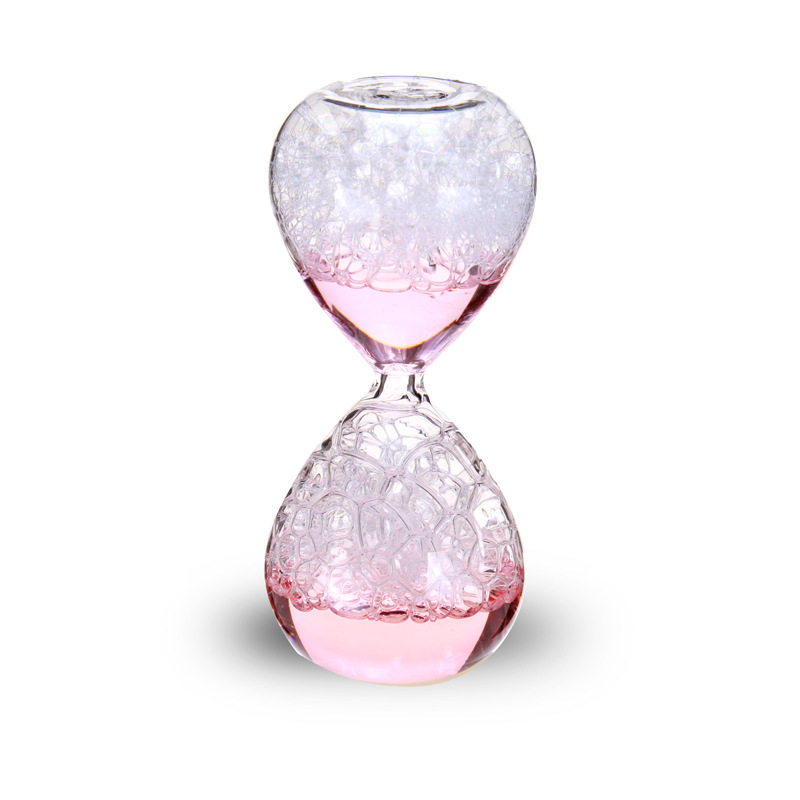 Originality Bubble Dream Hubble-bubble Hourglass Water Leakage Puff Miss Liquid Hourglass Multi Color Selection