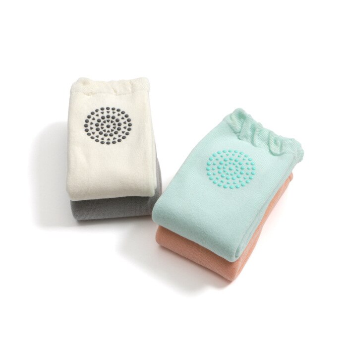 1 paar Weiche Baumwolle Baby Bein Wärmer Jungen Anti-Slip Kind Knie Pad Warme Handtuch Baby Mädchen Sock Infant sicherheit Krabbeln Elbow Protector