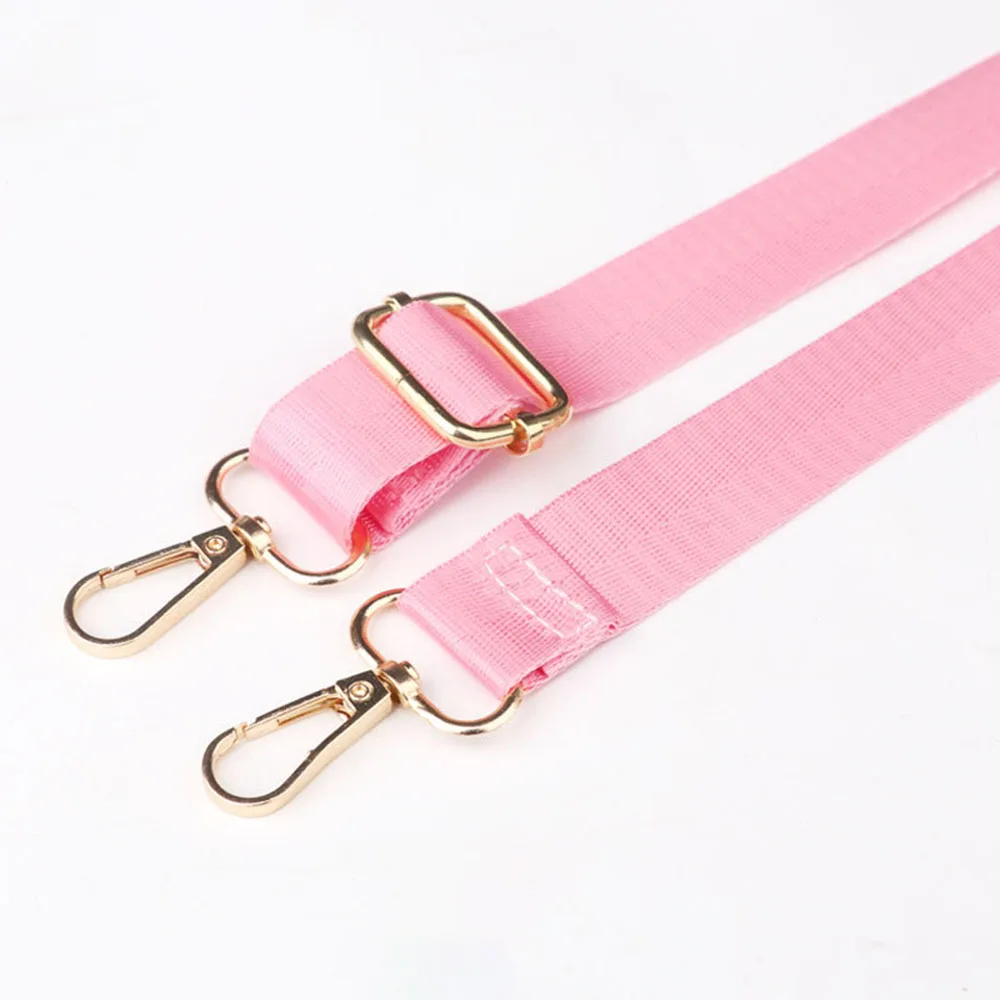 Sangle de sac en nylon pour femme, large sangle de remplacement, 1.3m de long, accessoires de messager, initiée: Or