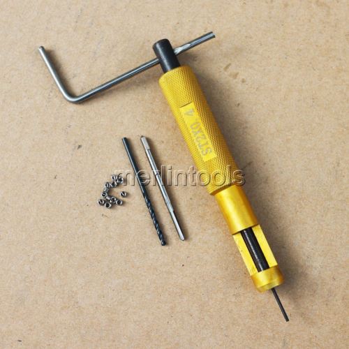 Coil Thread Repair Kit M2 x 0.4 Drill and Tap Insertion tool