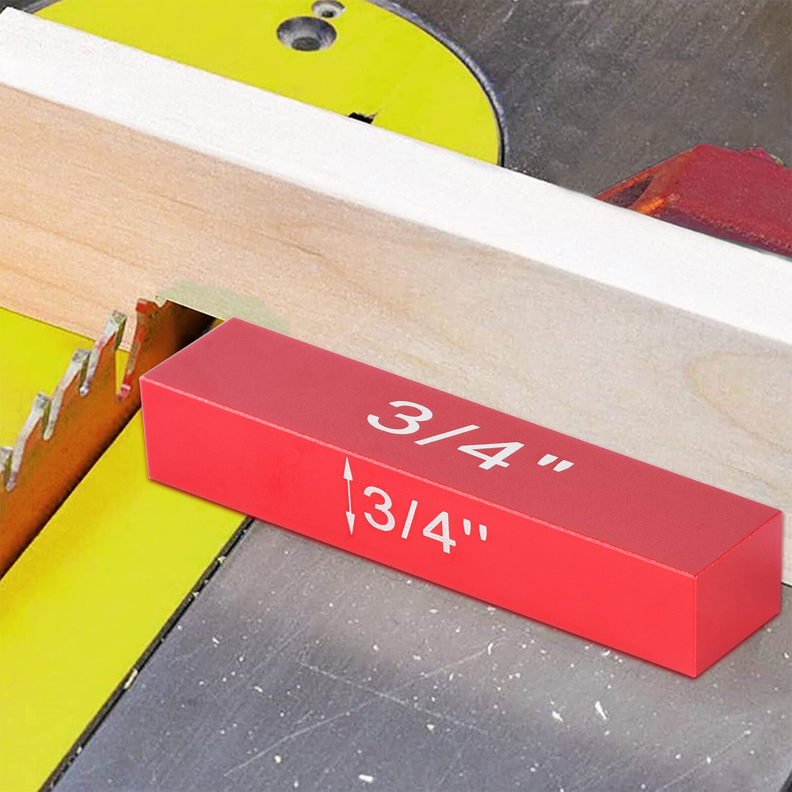 15pcs Height Gauges Set Size Marking Block Easy Read Portable Router Tool Brass Engraved Table Saw Accessories Setup Durable