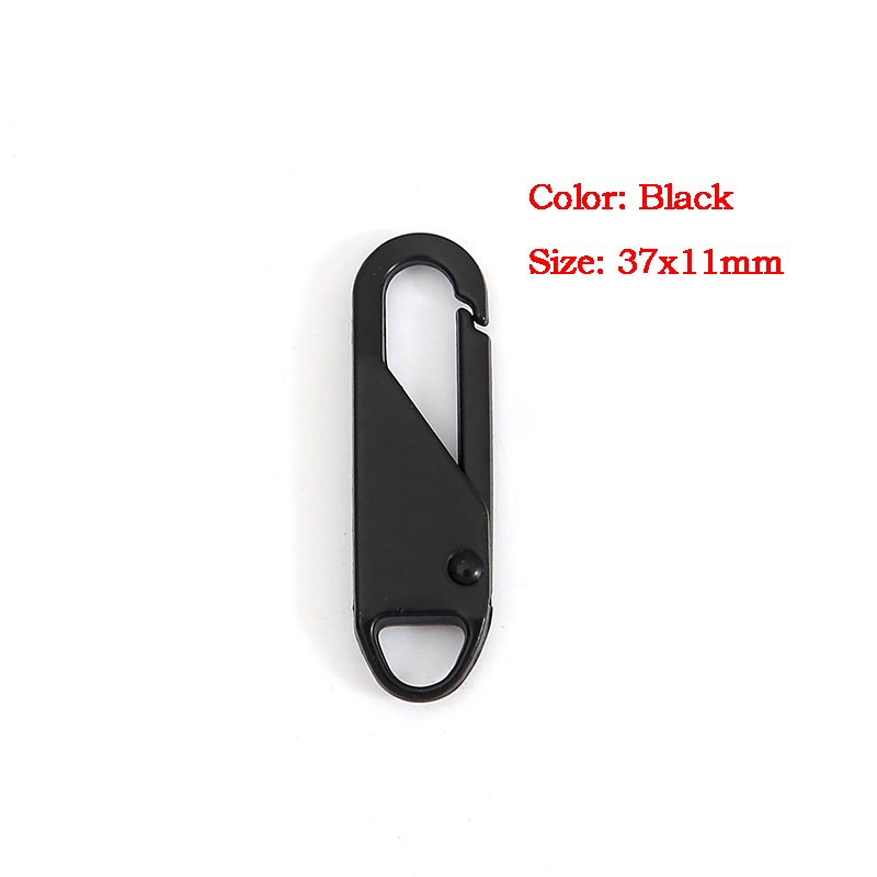 5/10pz cerniera in metallo tiro sostituzione cerniera staccabile cursore cerniera lampo testa tiro scheda kit di riparazione per accessori per vestiti da cucito artigianali: 4 # / Ottone antico