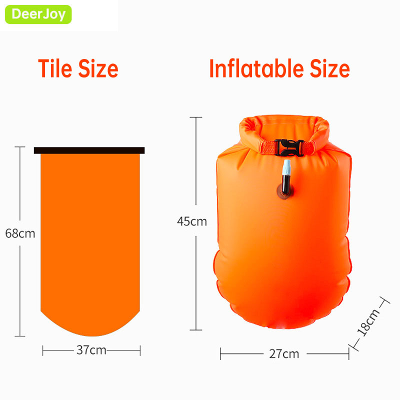 18L Zwemmen Boei Waterdichte Dry Bag Zwemmen Veiligheid Float Houden Gear Dry Voor Varen Kajakken Vissen Rafting Zwemmen Training Camping