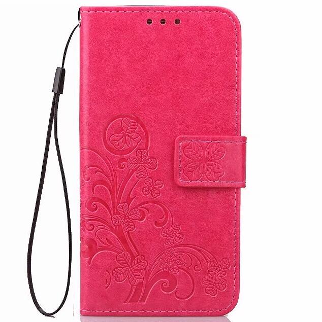 Abdeckung Telefonkasten Für Nokia Lumia 930 5,0 "N930 Flip Pu-leder TPU Shell Klee Diamant Stil Holster Tasche Kick High: Rose