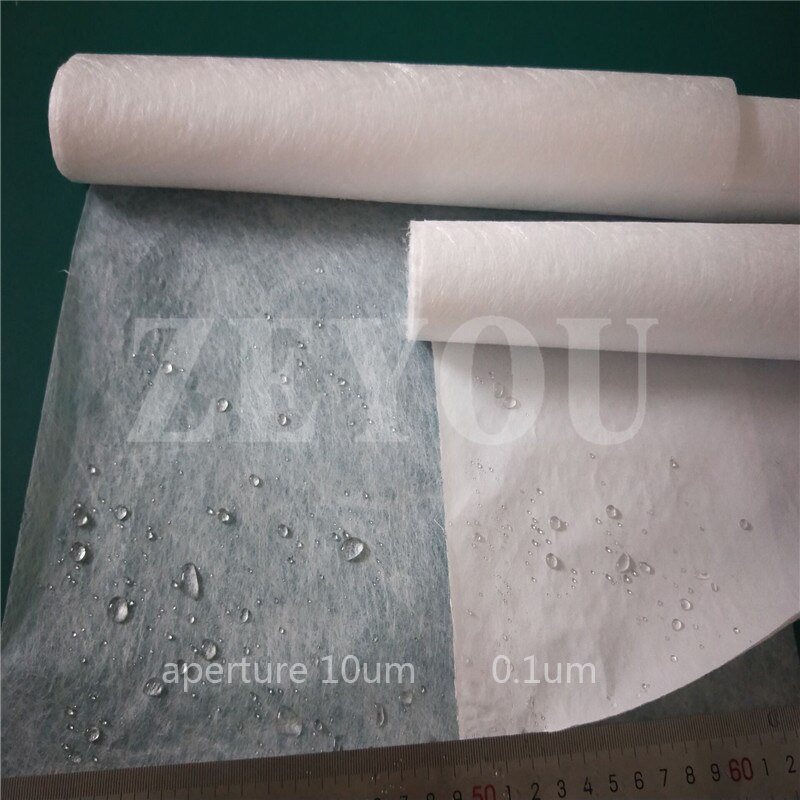 electronic ePTFE air-permeable membranes waterproof breathable film 260*1000mm size