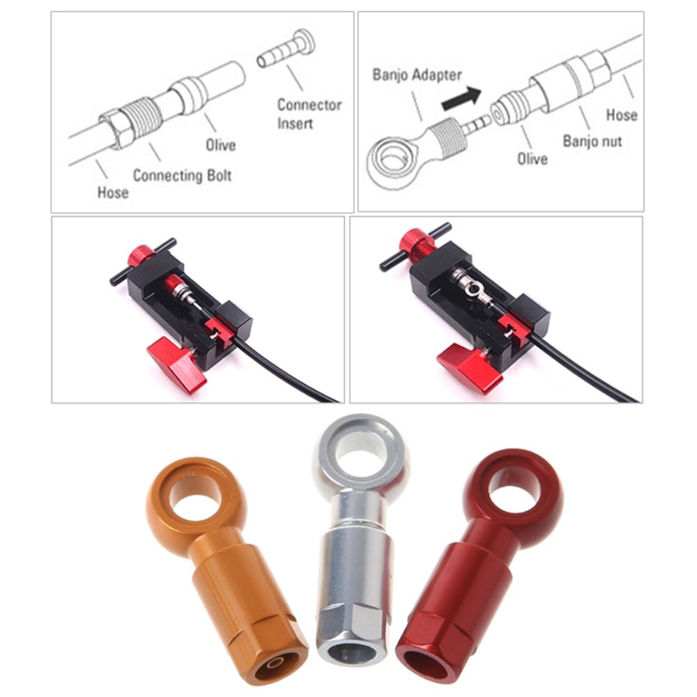 Bicicleta Freio de Disco Hidráulico NO SLX XT XTR Conjunto de Tubos Cinco-Corpo fio BH90 Oliva Cabeça Conector PARA Shimano acessórios de ciclismo