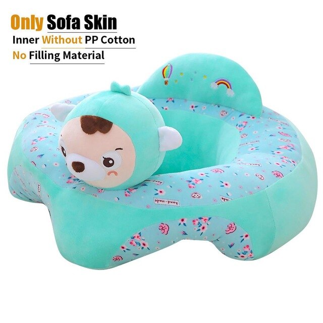Baby Infant Sofa Seat Cover Baby Seat For Comfort Support Chair Delicate Feel No Hair For Sit Loss Color Learning Loss: 12
