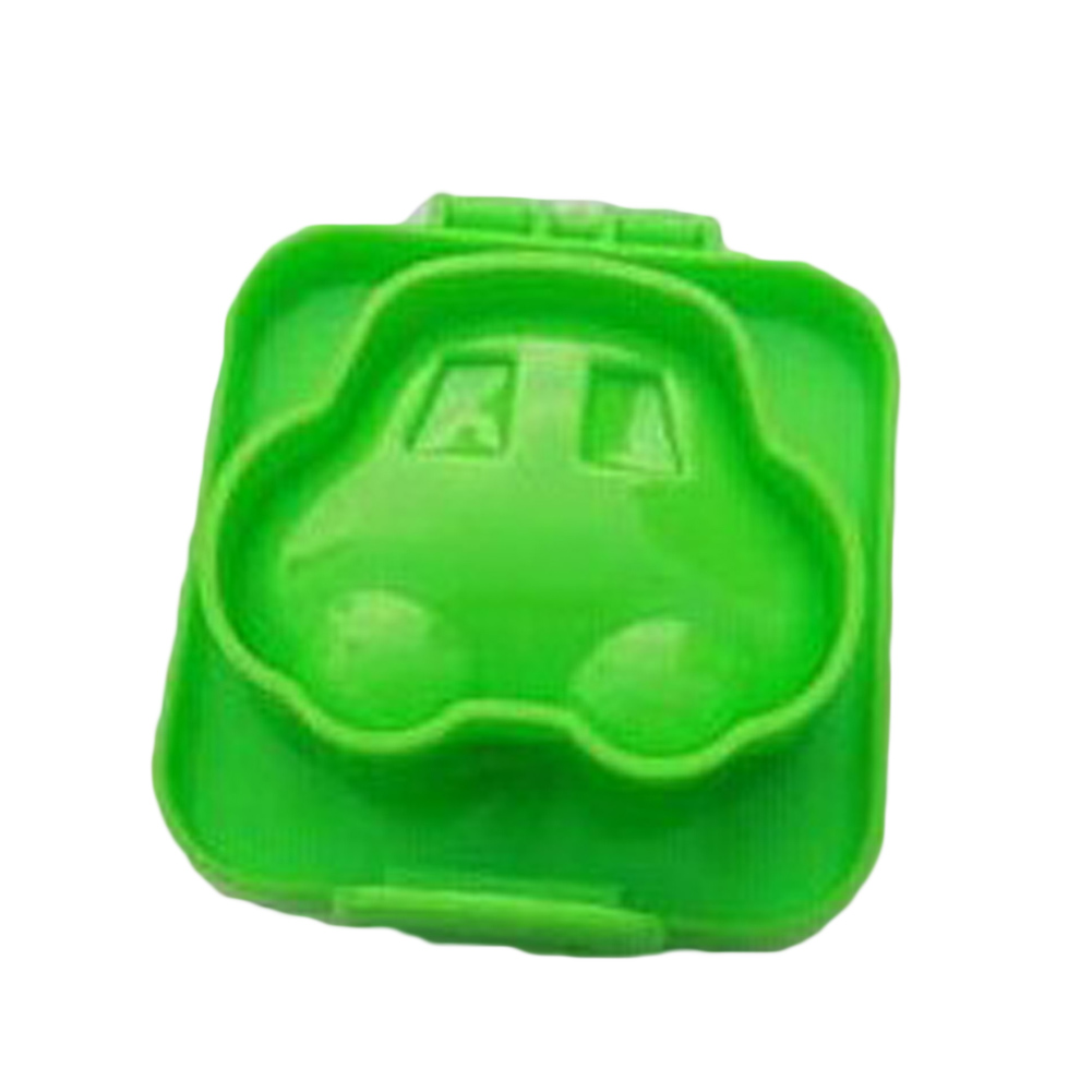 1Pcs Gekochtes Ei Form Niedliche Cartoon 3D Ei Ring Form Bento Maker Cutter Dekorieren Ei Werkzeug: Car