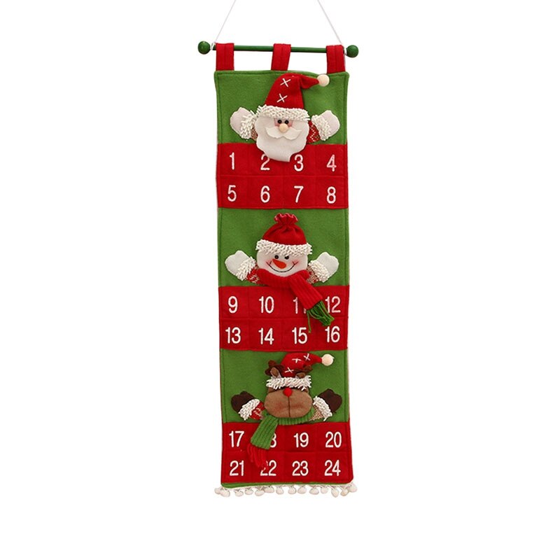 Kerst adventskalender tassen hangende kerstkalender kerstversiering kerstversiering voor thuis jaar