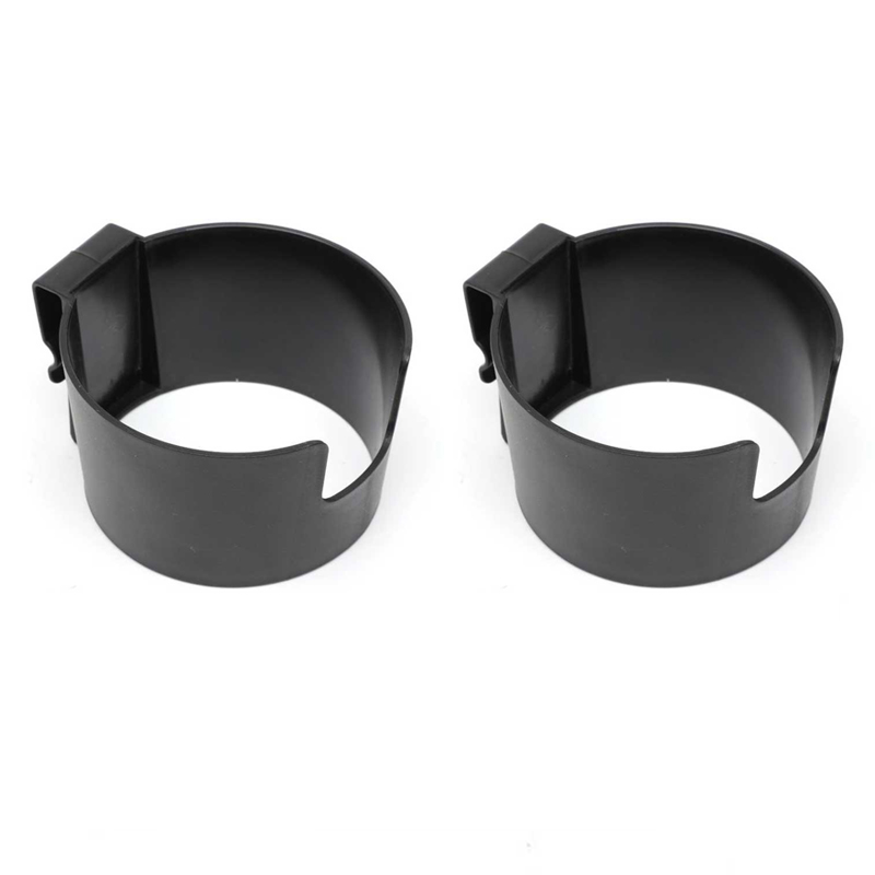 2 Styles Portable Cup Holder Motorcycle Drink Holders Car Door Hanger Drink Container Cup Holder Organizer: WHITE