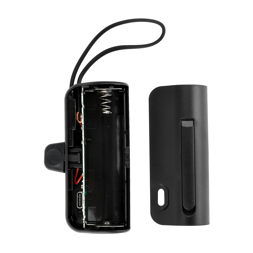 No soldering 1 cell 18650/21700 battery DIY case For Type-C DIY rechargeable battery Mobile power case with stand