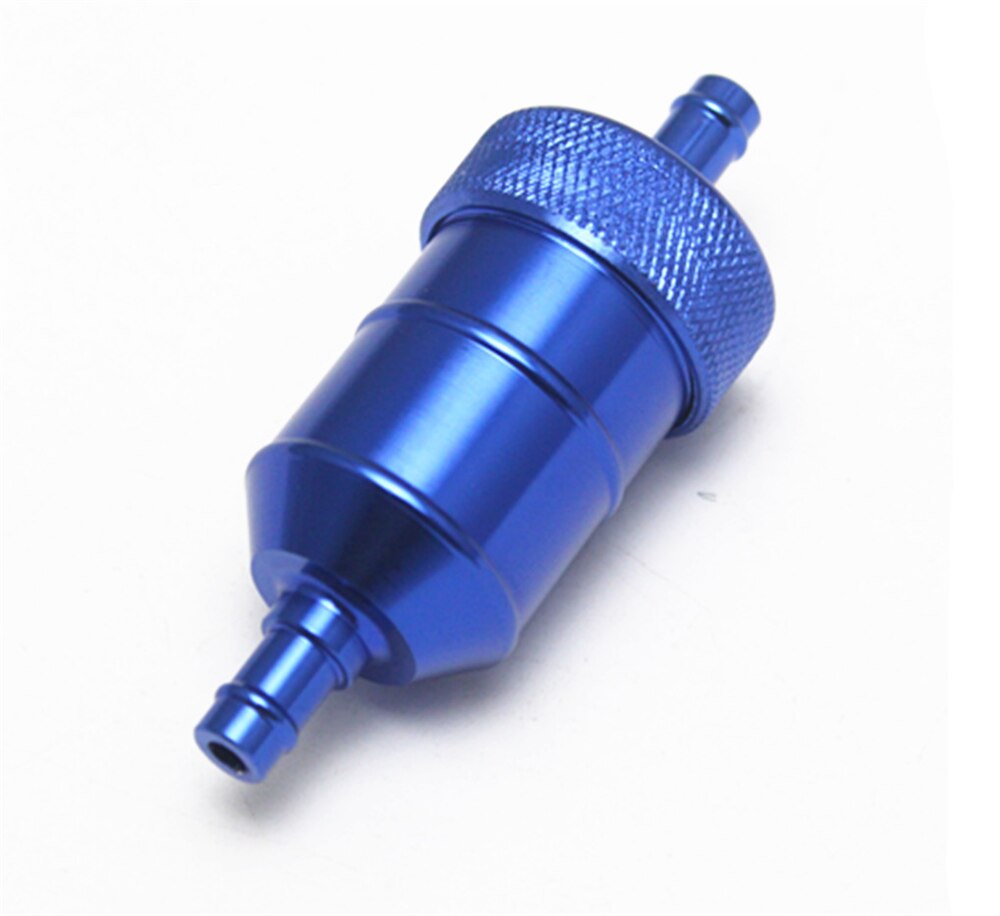Motorrad öl kraftstoff Filter Rolle Schläuche Aluminium legierung Universal- für SUZUKI GS500E GS550M GSX1100F Katana GSF600 Bandit GS1000: Blau