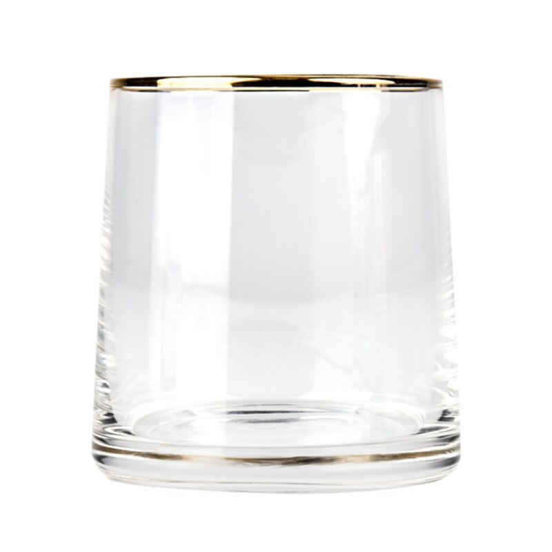 Nordic Glass Carafe Water Pitcher with Wood Lid Kettle Drinking Cup Tea Pot Juice Jug Household Drinkware Clear Water Bottle: F
