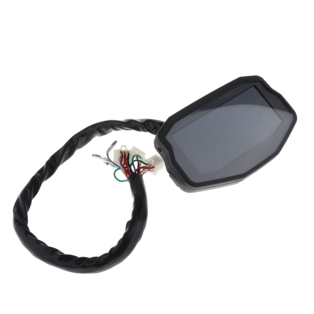 LED Backlight Motorcycle Speedometer Odometer Tachometer Kmh
