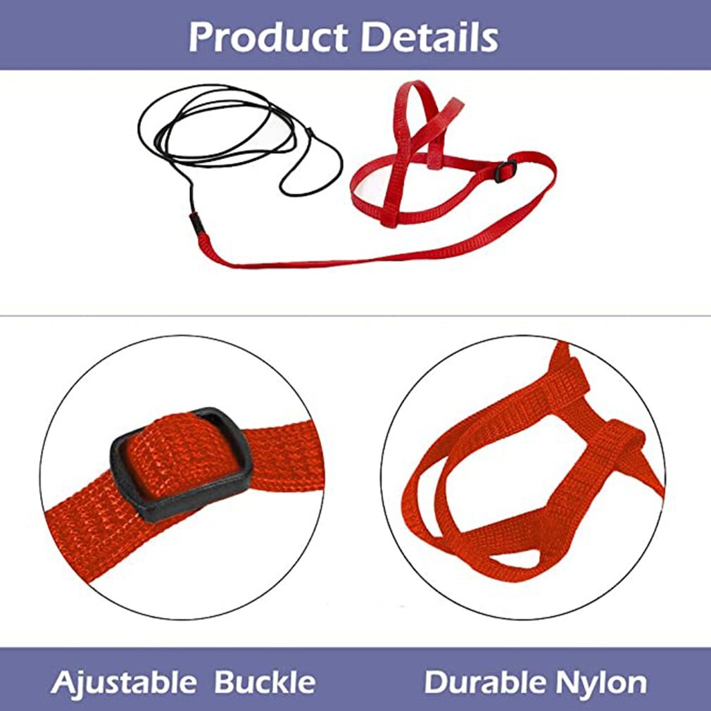 Nylon Verstelbare Bird Harness Duurzaam Elastische Stof Ademend Training Vest Vogel Veilig Harnas Papegaai Kaketoe Levert