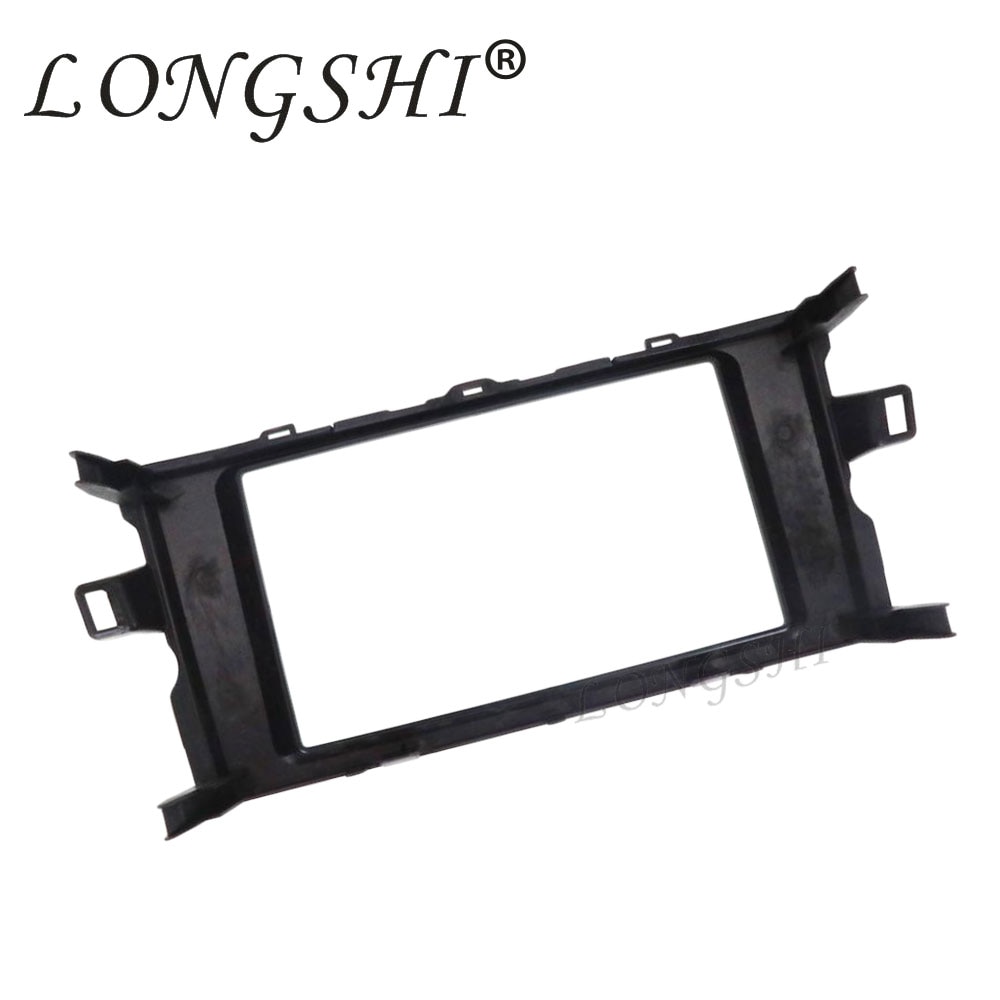 Placa de Panel LONGSHI, Radio de coche, envolvente para TOYOTA Auris 2006 2007 20112012, marco de reequipamiento DVD, Kit de tablero 2d