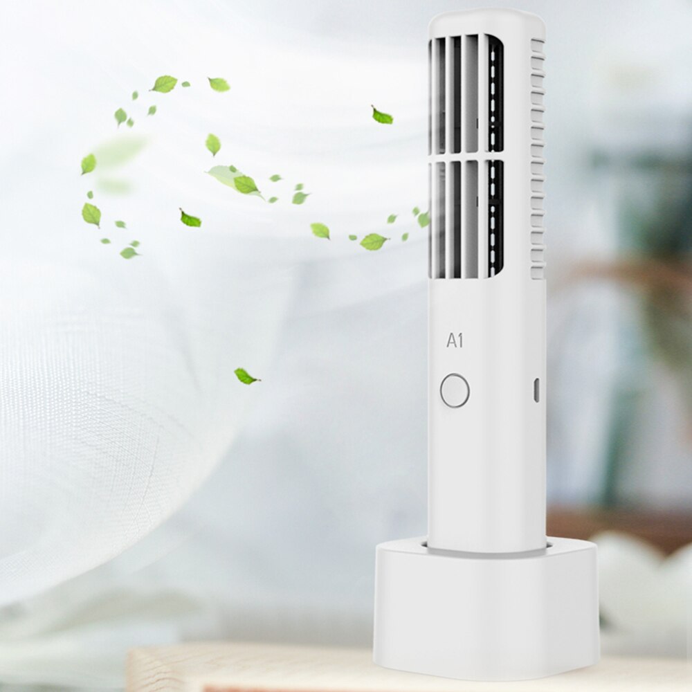 Usb Verticale Bladeless Ventilator Airconditioner Ventilator Desk Cooling Fan Ventilator Voor Home Office Desktop Ventilator Apparaten