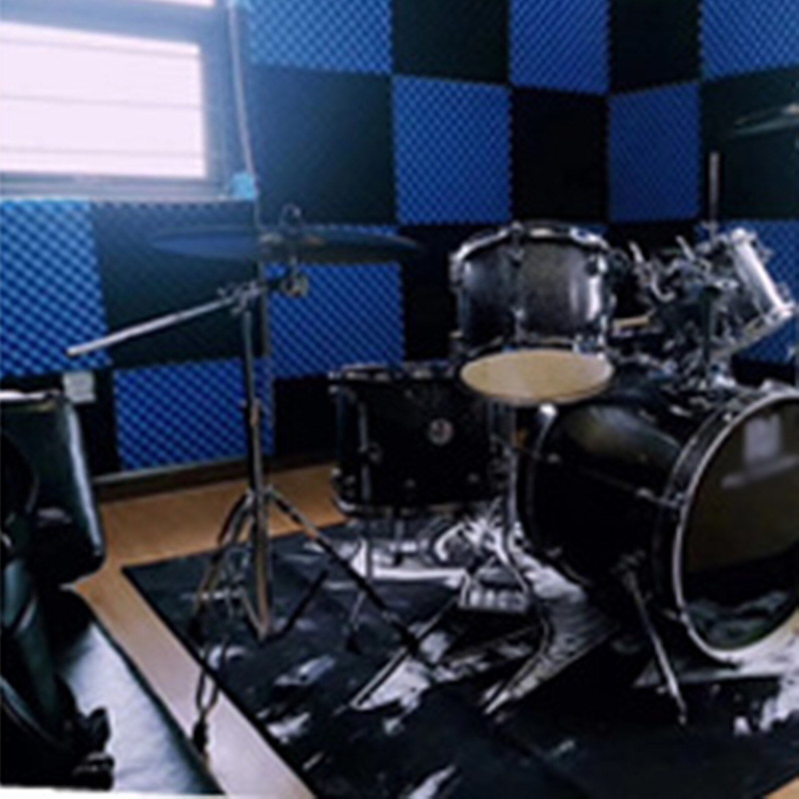 Home Scene Layout, Sound-absorbing Foam Wall, Indoor Sound-absorbing Cotton Soundproofing Insulation Bass Trap Acoustic Wall